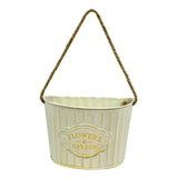 Maxbell Hanging Planter Indoor Wall Flower Pot for Yard Housewarming Gift Home Decor milky