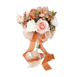 Wedding Bouquet Artificial Flowers Elegant for Celebration Anniversary Party