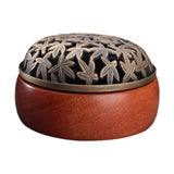 Maxbell Wooden Incense Burner Home Decor Incense Case for Studio Tea Room Office