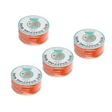 Maxbell 4Pcs 250 Meter 30AWG PCB Solder Wrapping Wire Flexible Lightweight Accessory Orange