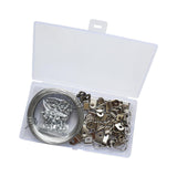 Maxbell Picture Hanging Wire Kit Picture Frame Hanger Metal for Photo Frame Pictures