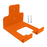 Maxbell Lawn Trimmer Stand Wall Mounted Multiuse Organizer for Household Garage Mops Orange