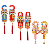 6x Door Hanger Signs Bedroom Chinese New Year 2025 Snake Hanging Decorations