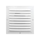 Maxbell 2xAir Vent Cover Aluminum Alloy Air Vent Grille for Campers Wall Bathroom 20cm