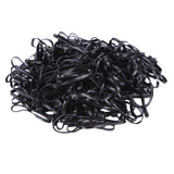 Maxbell Maxbell 100x Fashion Elastic Ponytail Holders Hairband Hair Rubber Rings Black