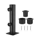 Umbrella Base Stand Tube Replacement Parasol Steel for Docks Balcony Outside