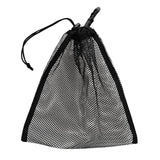 Maxbell Maxbell Durable Mesh Nets Bag Pouch Golf Tennis Ball Carrying Holder Storage Black