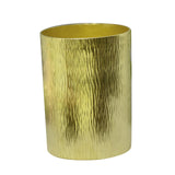 Maxbell Copper Cup Collectibles Coffee Powder Dispenser Cup for Bar Party Decoration Yellow