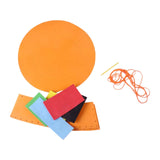 Maxbell Kids DIY Hat Material Kit Handicrafts Kindergarten Activities Hat Making Kit Orange