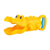 Maxbell Sand Grabber Lightweight Portable Sand Digger for Summer Indoor Children Crocodile Yellow