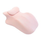 Maxbell Prone Pillow Headrest Memory Foam Wedge for Reading Back Neck Abdomen Adults Pink