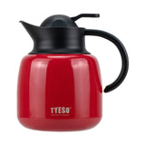 Maxbell Vacuum Kettle Reusable Heat Retention Hot Water Pot for Dormitory Home Party Red