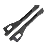 Maxbell 2x Auto Seat Gap Filler Organizer Car Seat Side Gap Storage for Vehicle Black
