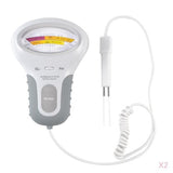 Maxbell 2pcs pH CL2 Chlorine Level Meter Water Quality Monitor for Swimming Pool