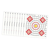 Maxbell 10x Target Papers Convenient Practice for Sport Men Women Outdoor Activities