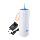 Maxbell Balloon Pump Decorations Air Pump for Graduation Birthday Parties Engagement blue