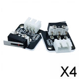 Maxbell 4x2 Pieces Limit Switch Switch 3D Printer Accessories for CR 10 Series Ender 3