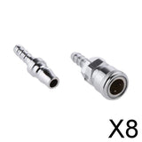 Maxbell 8x1Pair SH20 PH20 Air line Hose Connector Coupler for Compressor