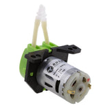 Maxbell 2x 12V Peristaltic Liquid Miniature Dosing Hose Pump for Aquarium Lab Green