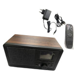 Portable Vintage Radio Sturdy Home Decor for Travel Home Gifts for Women Men