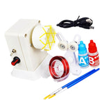 Maxbell Fishing Rod Building Winding Machine Equipment Portable Easy to Use Supplies 30g transparent
