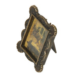 Maxbell Dollhouse Miniature 1:12 Decorative Border Coppery Image Frame