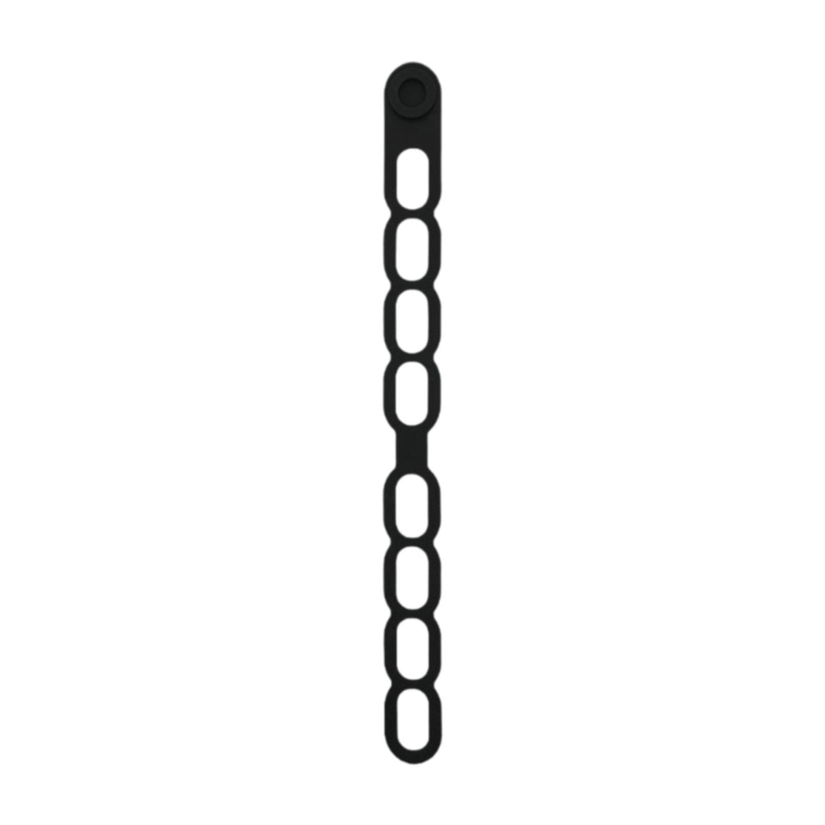 Maxbell Latch Strap Box Fixer Reliable Silicone Tie for Lunch Box Barbeque Pots Black