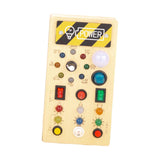 Maxbell Wooden Switches Busy Board Baby Travel Toys for Kids Preschool Holiday Gifts