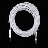 3.5mm Stereo Audio Cable Male To Male For PC IPod MP3 CAR 5meter - Aladdin Shoppers