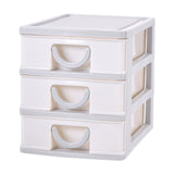 Maxbell Tabletop Storage Drawers Multipurpose Desktop Organizer for Cosmetics School Grey