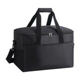 Maxbell Insulated Lunch Bag Leakproof Portable Cooler Tote for Office Outdoor Hiking Black