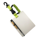 Maxbell PC Underwater Writing Slate Board for Divers Multifunctional Includes Pencil Green Spring