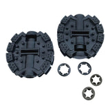 Maxbell 2Pcs Tricycle Bike Pedal Non Slip Toddlers Tricycle Pedal for Kids Baby Bike