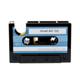 Maxbell Cassette Tape Dispenser Pen Holder Stationery Organizer Tape Cutter Blue