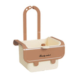 Maxbell Food Waste Strainer Mesh Strainer Multifunction Corner Hanging Sink Strainer Khaki