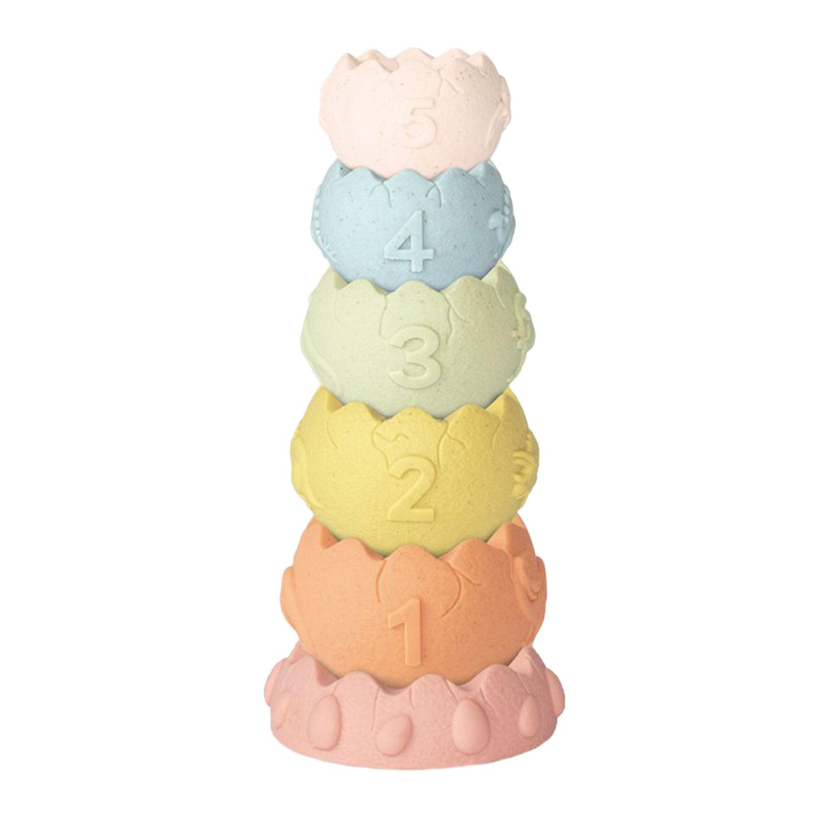 Maxbell Montessori Toy Backyard Sensory Toy Development Skills Stacking Cups Game