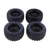 Maxbell 103mm Rubber Tires Tyres 1.9" Wheels for 1/10 RC Crawler Monster Truck Car C - Aladdin Shoppers