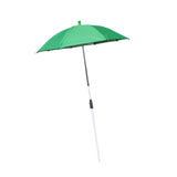 Maxbell Plant Shade Umbrella Parasol with Metal Stake Sunshade Cloth for Garden Beds