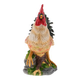 Artificial Realistic Chicken Figure Outdoor Garden Yard Decor Chicken Family