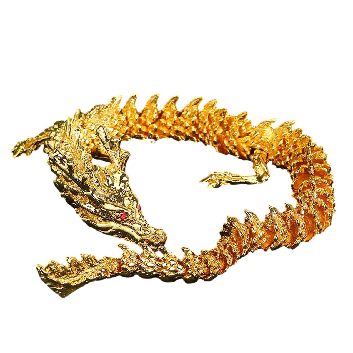 Maxbell Dragon Statue Table Centerpiece Movable Spring Festival for Good Lucky Gifts 40cm