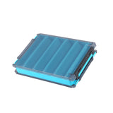 Maxbell Fly Fishing Fly Box Sturdy Lightweight Clear Portable Fishing Tackle Storage S Blue