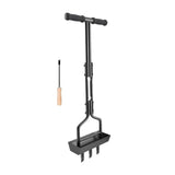 Maxbell Lawn Aerator Coring Tool Anti Slip Grip 37.6x11inch Sturdy with 3 Core Tines