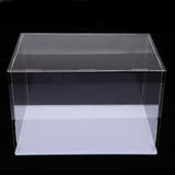 Maxbell Clear Acrylic Display Case Box 32x25x25cm Perspex Cube for Mini Doll Figures - Aladdin Shoppers