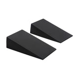 2 Pieces Wedge Yoga Block EVA Foam for Bodybuilding Stretching Weightlifting