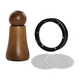 Maxbell Maxbell Coffee Tamper Distributor Home Wooden Cafe Lightweight Coffee Distributor 1Set 51mm