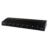 Maxbell 1 in 8 Out Power Amplifier Selector Loudspeaker 8-Channel for Stereo Audio