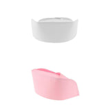 Maxbell 2Pcs Nurse Hat Fancy Dress Costume Party Accessory Nurse Caps White and Pink