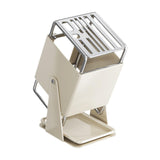 Maxbell Knife Block Swivel with Scissors Slot Storage Organizer Kitchen Knife Holder White