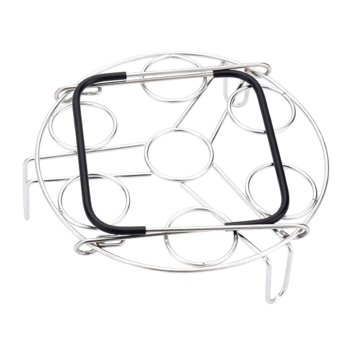 Maxbell Egg Steamer Rack Kitchen Tool Simple Eggs Holder Kitchen Gadget Multipurpose Silicone Handle