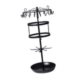 Maxbell Earring Holder Rotatable Earring Tree Organizer Stand for Countertop Keyring